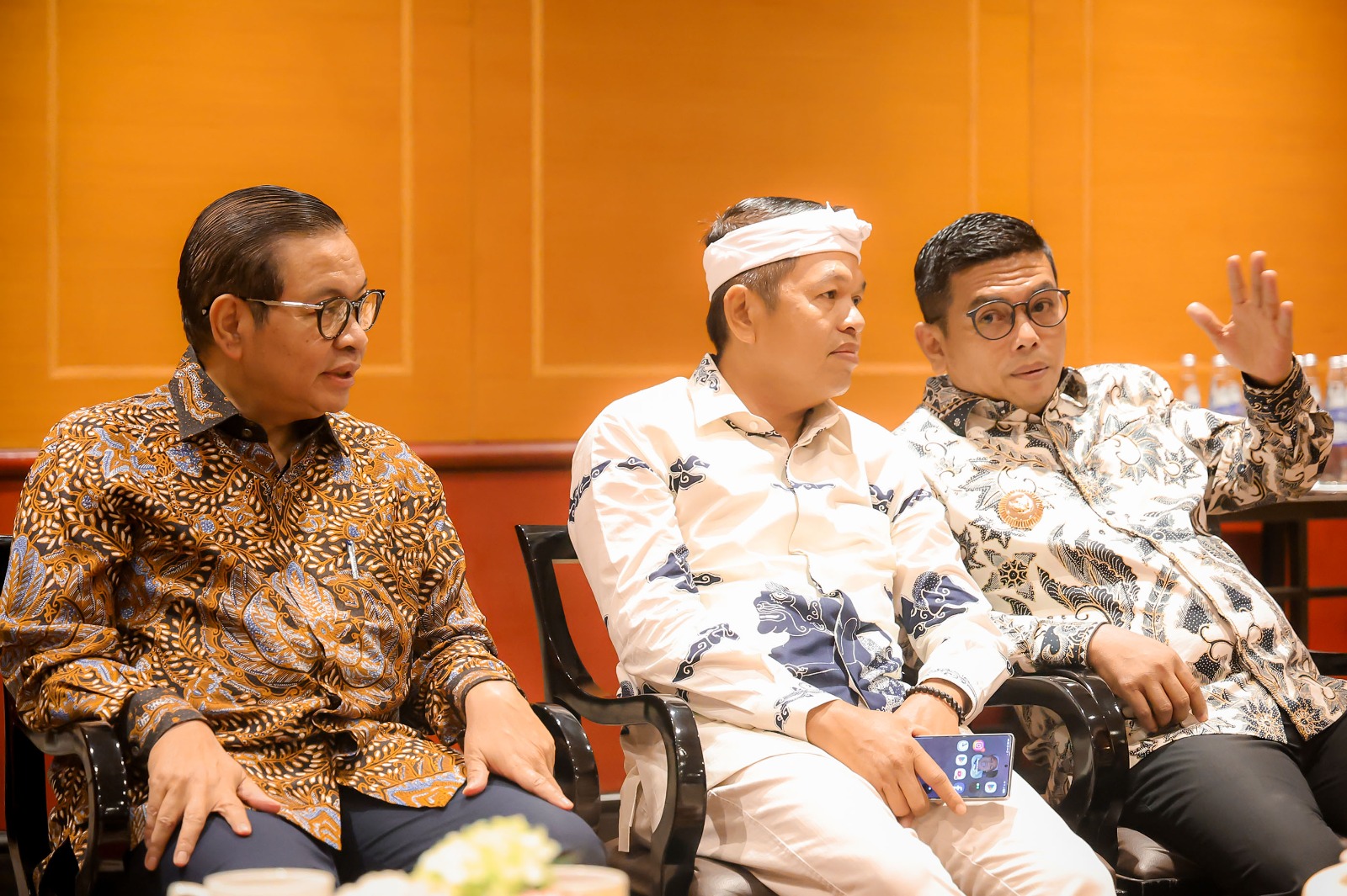 Gubernur Andra Soni, Gubernur Pramono, Gubernur Dedi Mulyadi.