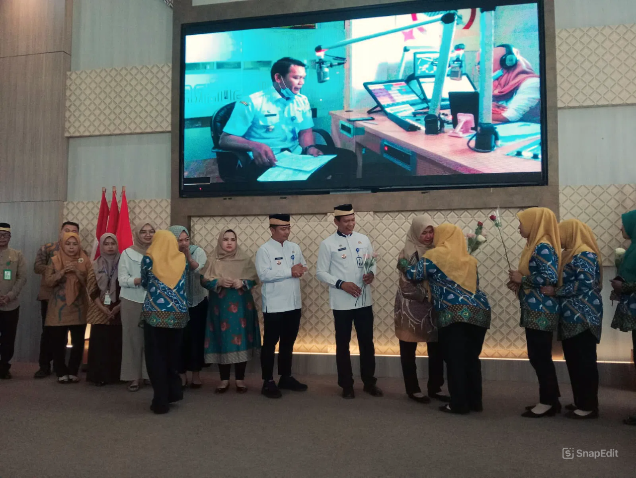Kegiatan Sertijab kecamatan Cisauk.