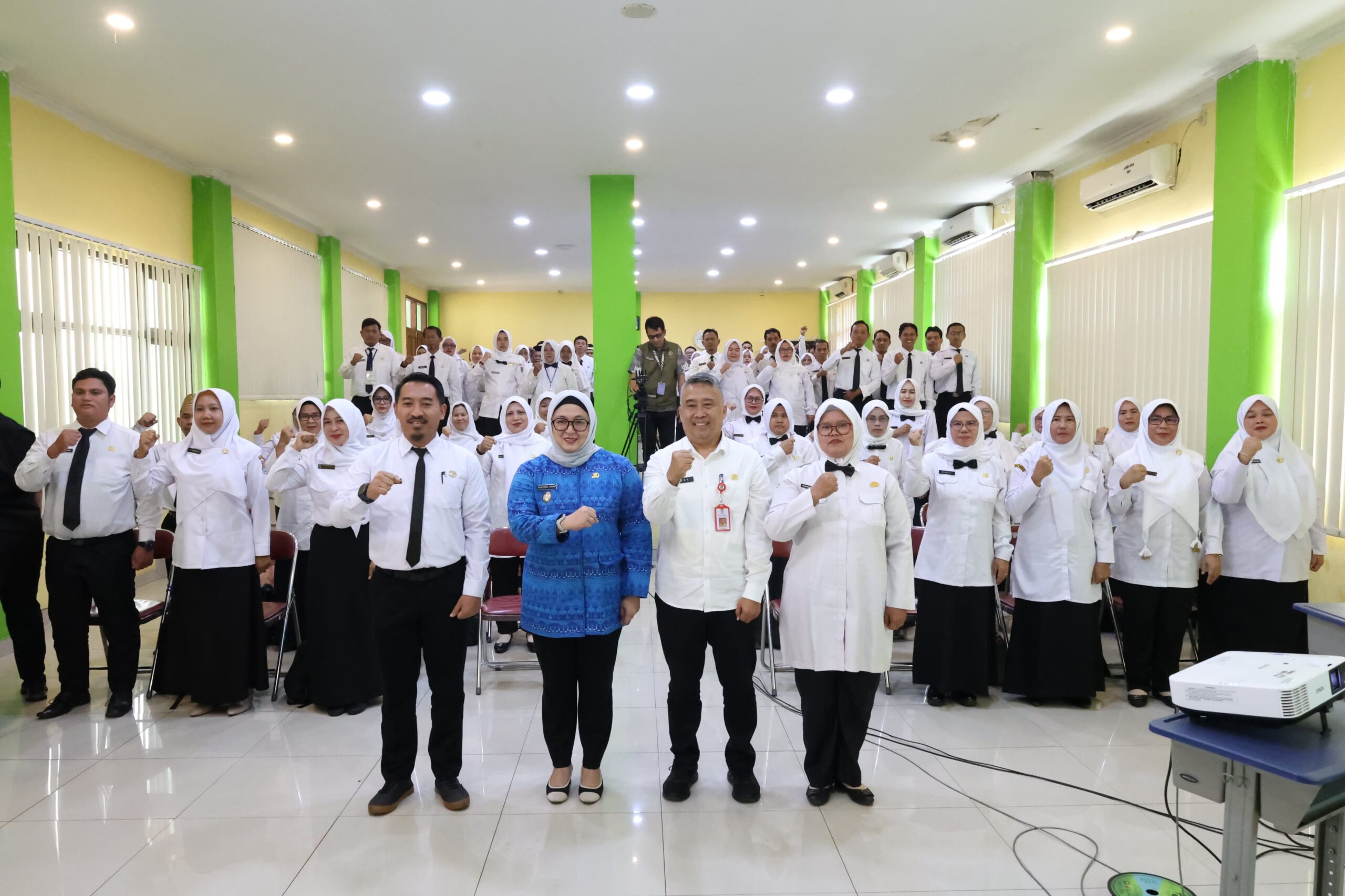 Kegiatan Pelatihan Penatausahaan Dana Bantuan Operasional Sekolah (BOS) di Lingkungan Pemerintah Kabupaten Tangerang.