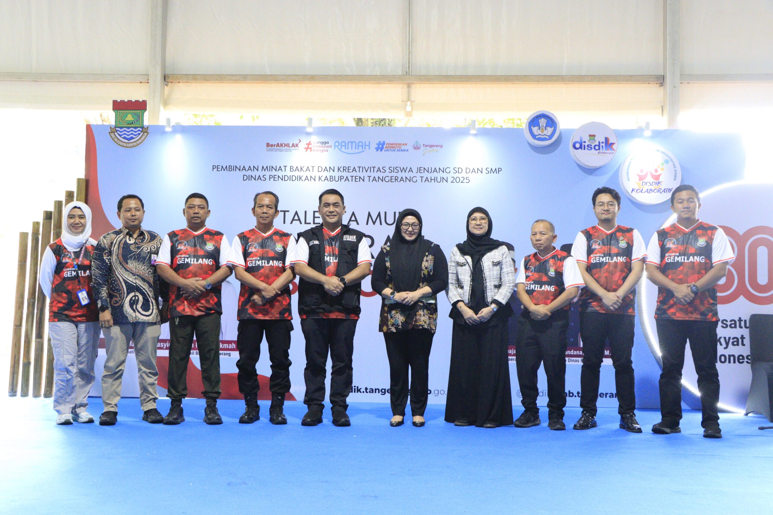 Wabup Intan Didampingi Kadis Dadan Gandana dan Jajarannya.