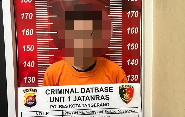 Pelaku KDRT di Panongan.