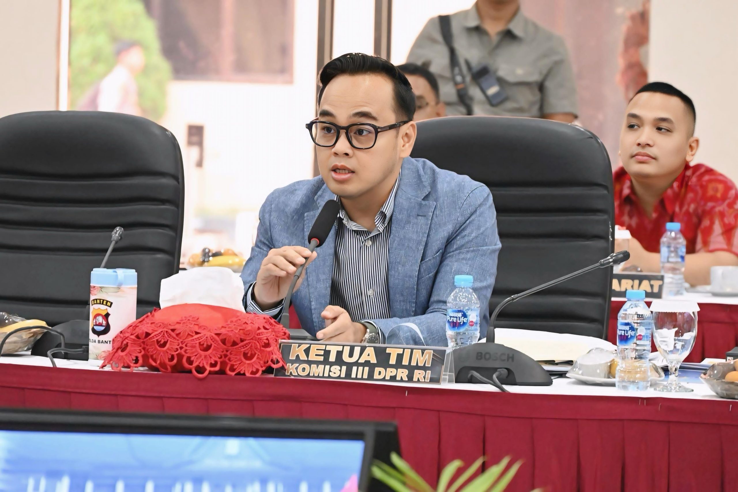 Rano Alfath Wakil Ketua Komisi 3 DPR RI.