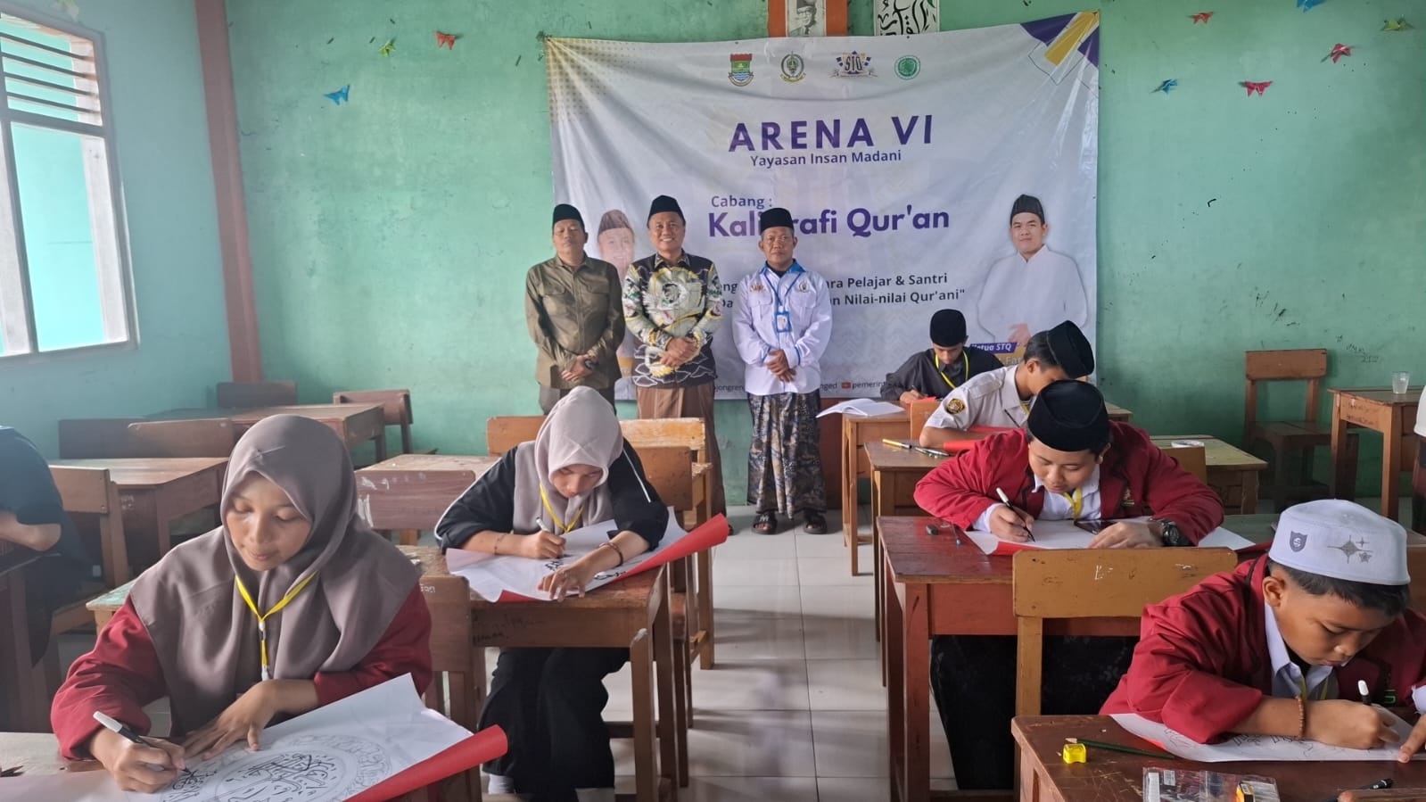 Kegiatan MTQ di Desa Bojong Renged.