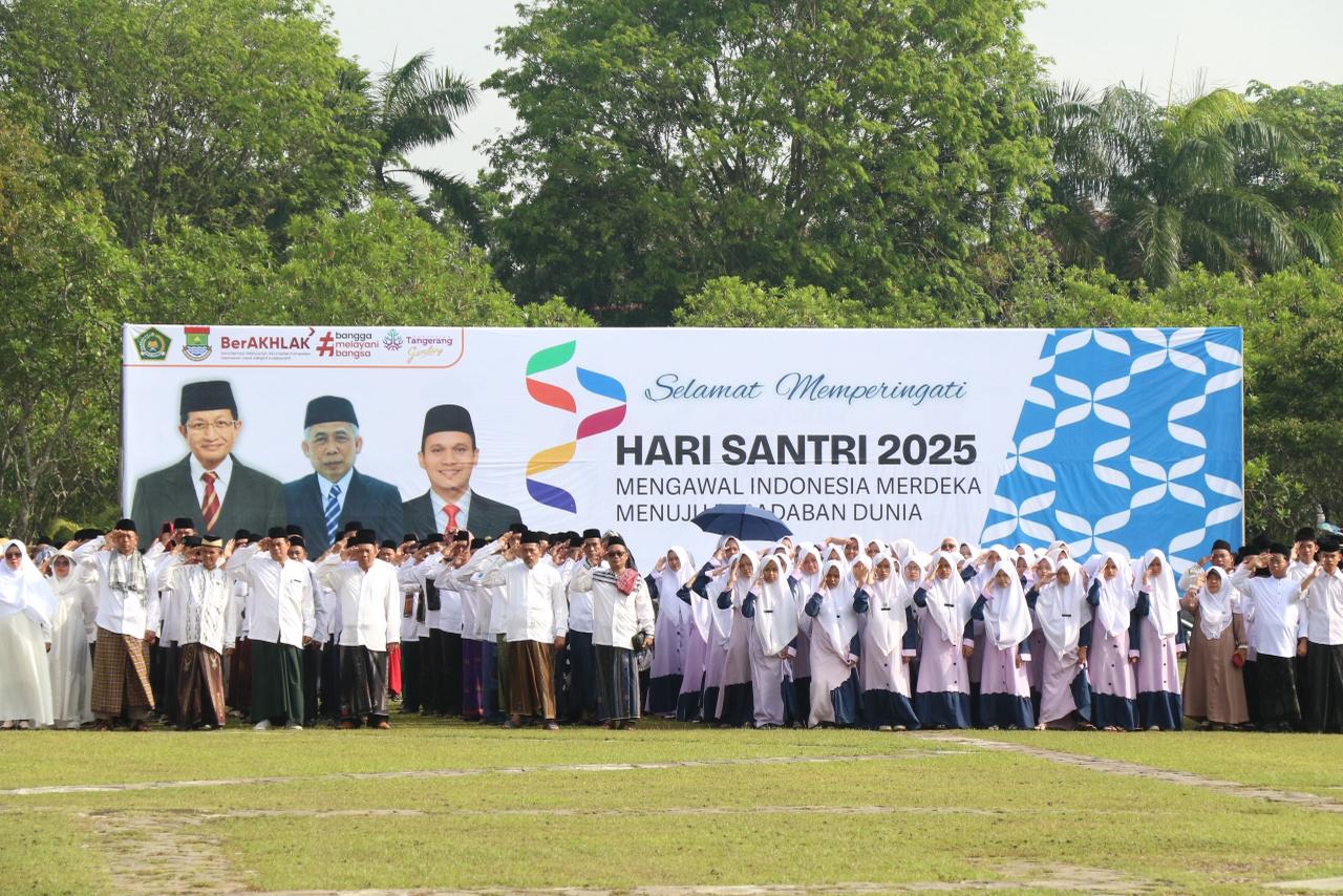 Apel Hari Santri di Pemkab Tangerang.