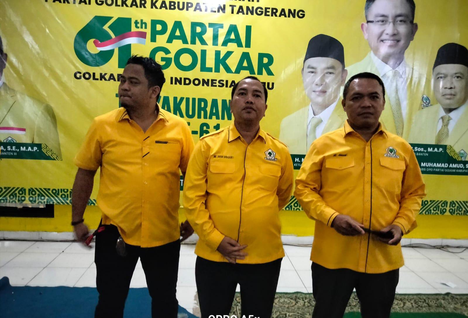 Sekjen Muhamad Amud, bersama M Nur Rojab.