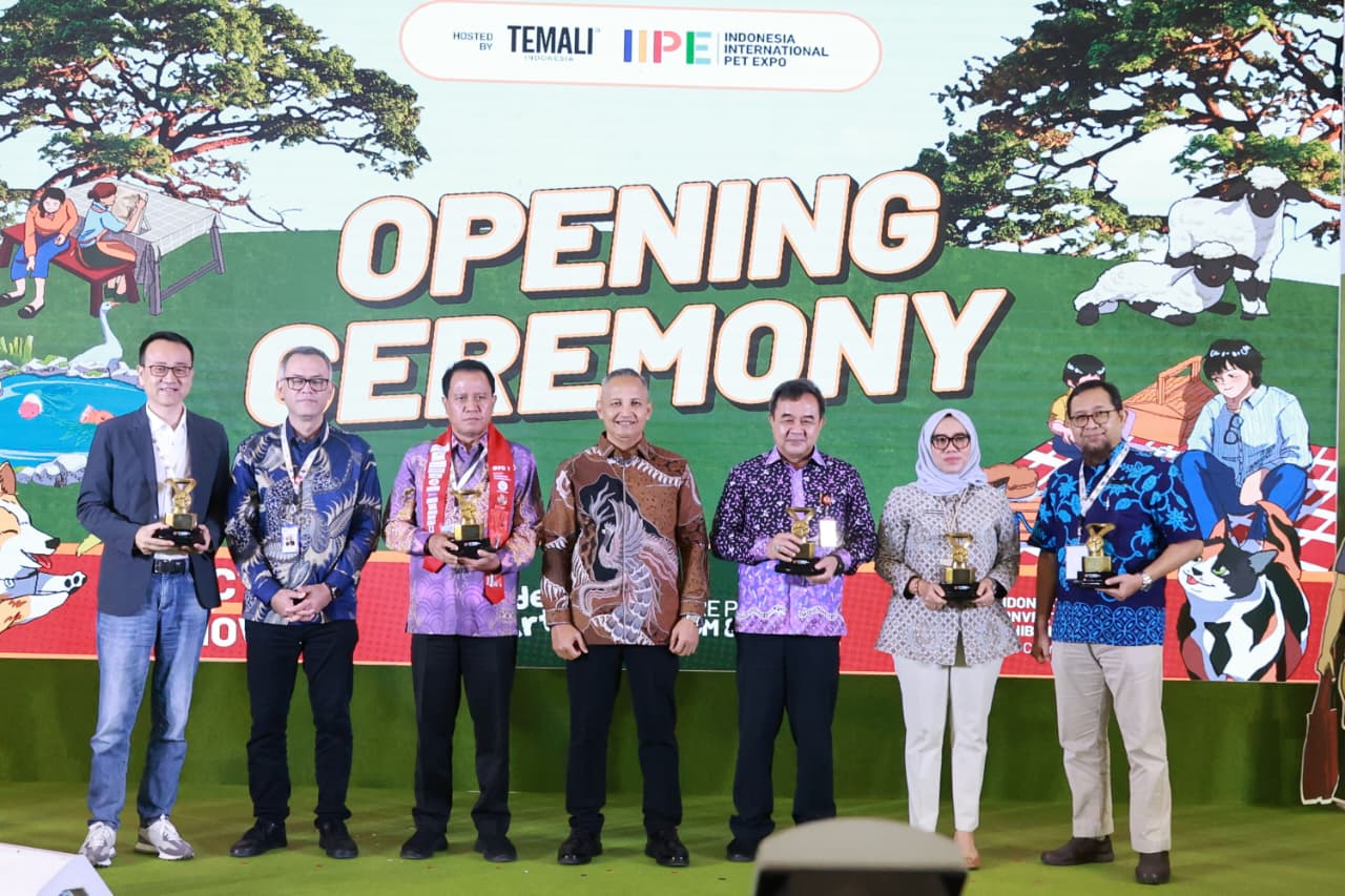 Opening Ceremony Indonesia International Pet Expo (IIPE).