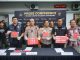Press Conference Polsek Cikupa kasus Pelaku Curanmor yang memiliki narkotika.