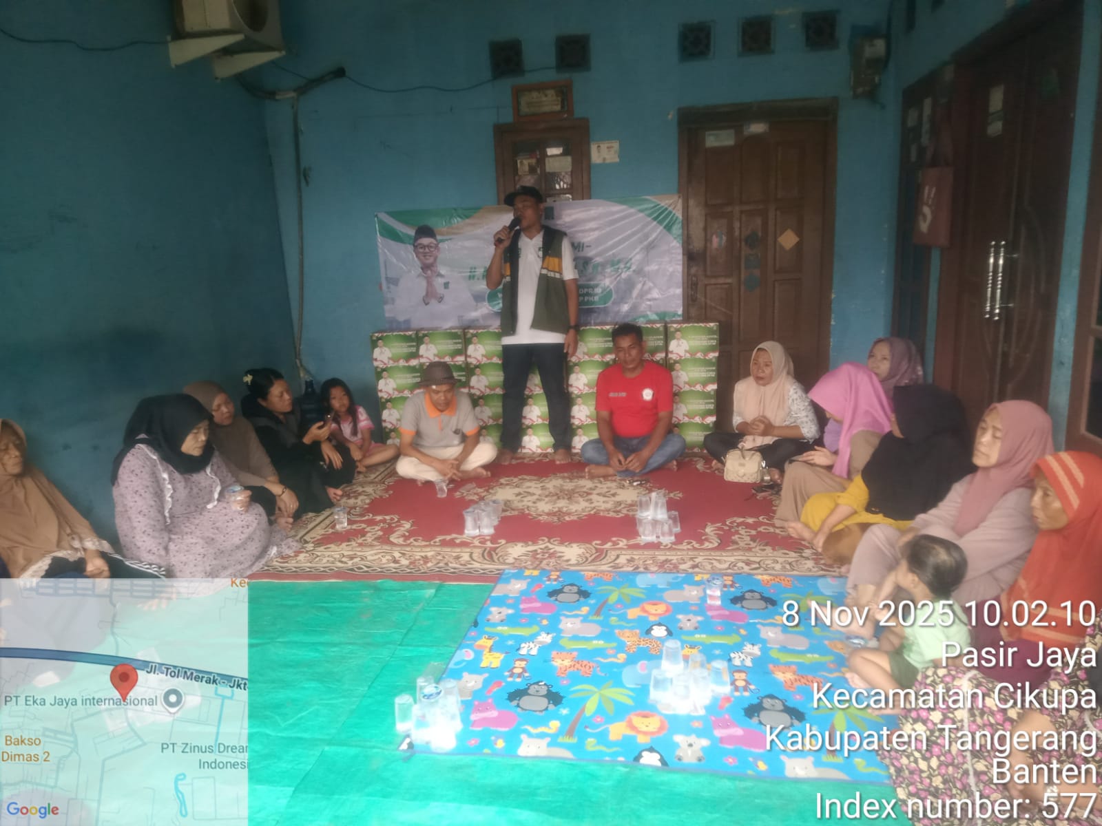 Kegiatan di wilayah Cikupa.