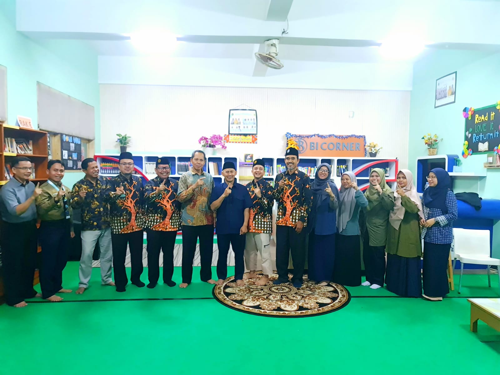 Pelepasan PRM Cipondoh, Kota Tangerang yang menjadi finalis Nasional di ajang Cabang Ranting Masjid (CRM) Award VI.