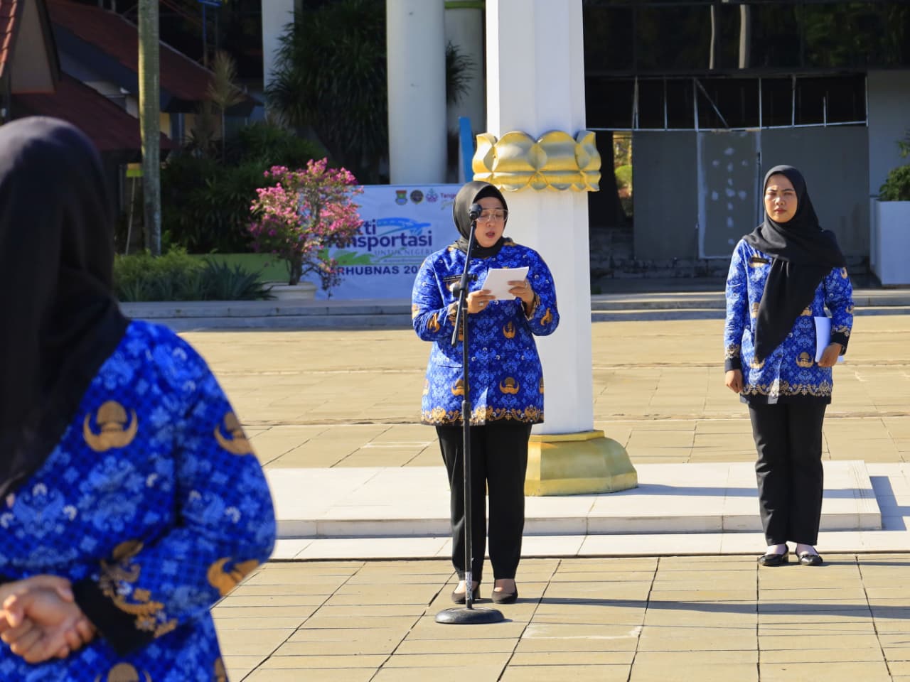 Wabup Intan Pimpin Apel Hari Kesadaran Nasional di Pemkab Tangerang.