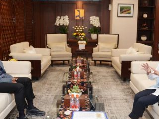 Bupati Zakiyah Temui Menteri Dody Hanggodo, Minta Pelebaran Jalan Bojonegara-Puloampel