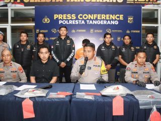 Polresta Tangerang Berhasil Ungkap Kasus Pembunuhan Sadis Mayat di Bunder Cikupa