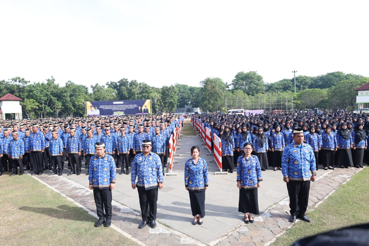 Pelantikan P3K Paruh Waktu Pemkab Tangerang.
