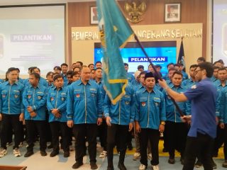 Iqrar Risyad Nasution Lantik DPD KNPI Kota Tangsel Periode 2025–2028