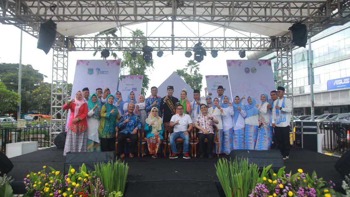 Kegiatan Tangsel Flona Festival.