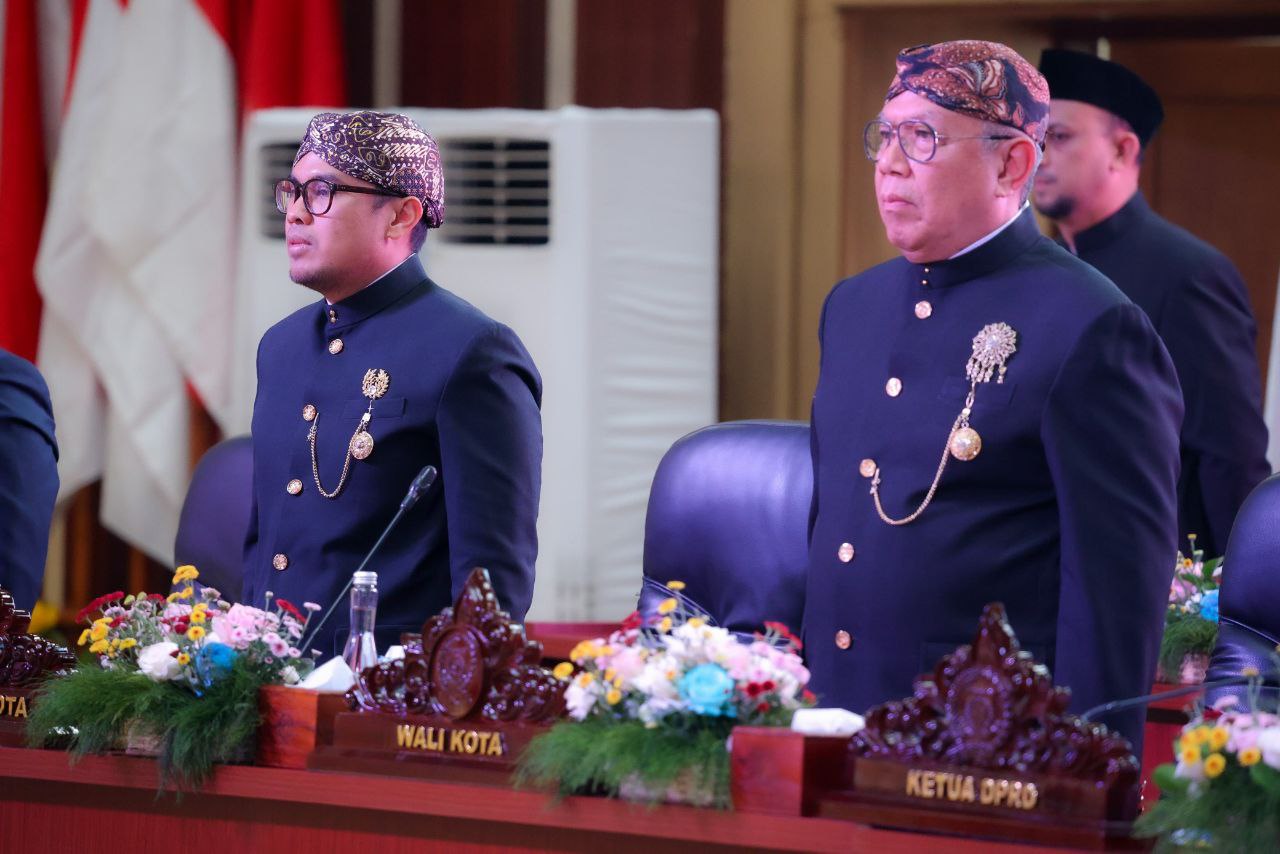 Wali Kota Tangsel Benyamin dan Wakil Wali Kota Tangsel Pilar Saga Ichsan.