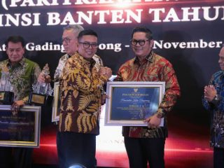 Pemkot Tangerang Raih Penghargaan Terbaik III Paritrana Award tingkat Provinsi Banten
