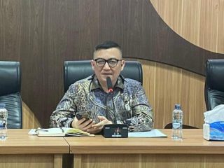 Kepala Bapenda Berly Rizki Natakusumah.