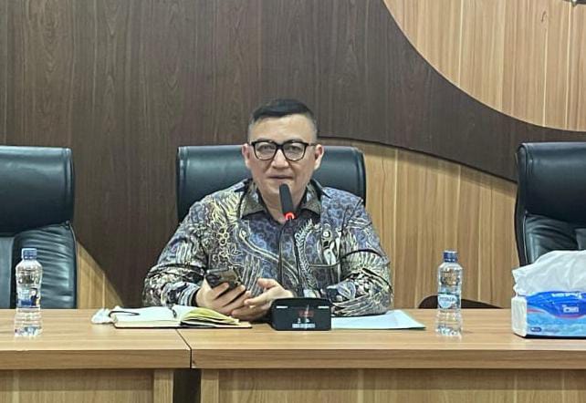 Kepala Bapenda Berly Rizki Natakusumah.