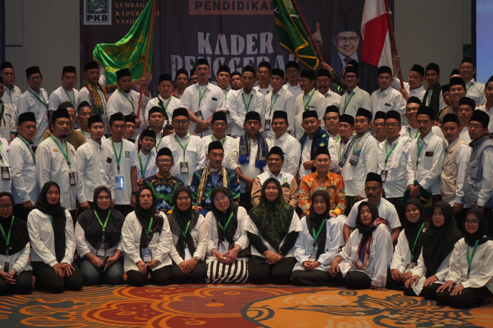 Rano Alfath bersama para kader PKB.