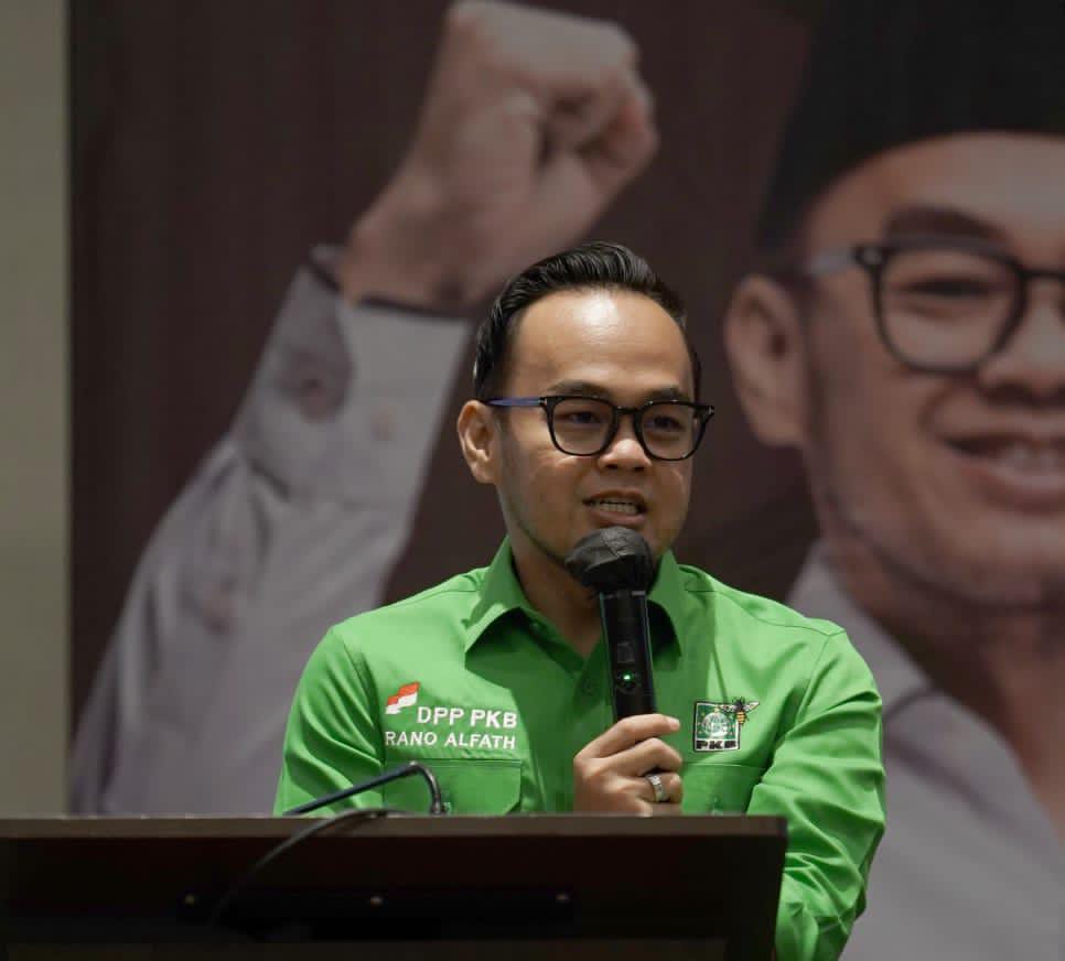 Politisi PKB Moch Rano Alfath.