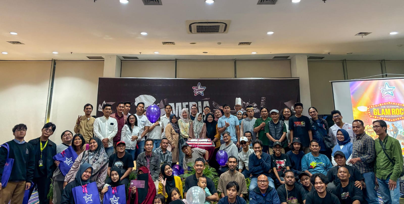 Perayaan ulang tahun ke 13 Fame Hotel Gading Serpong.