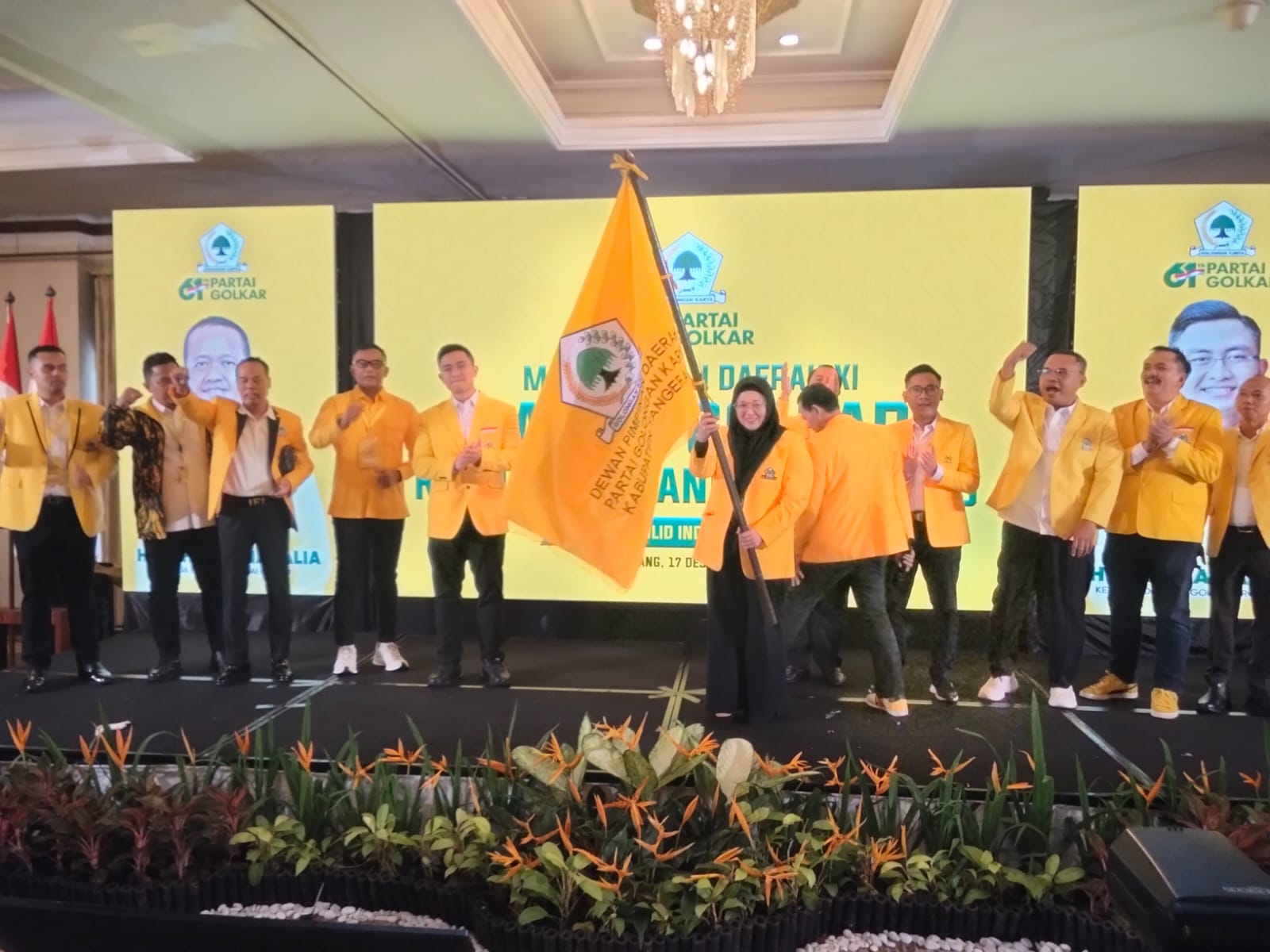 Intan Nurul Hikmah terpilih aklamasi jadi Ketua DPD Golkar Kabupaten Tangerang.