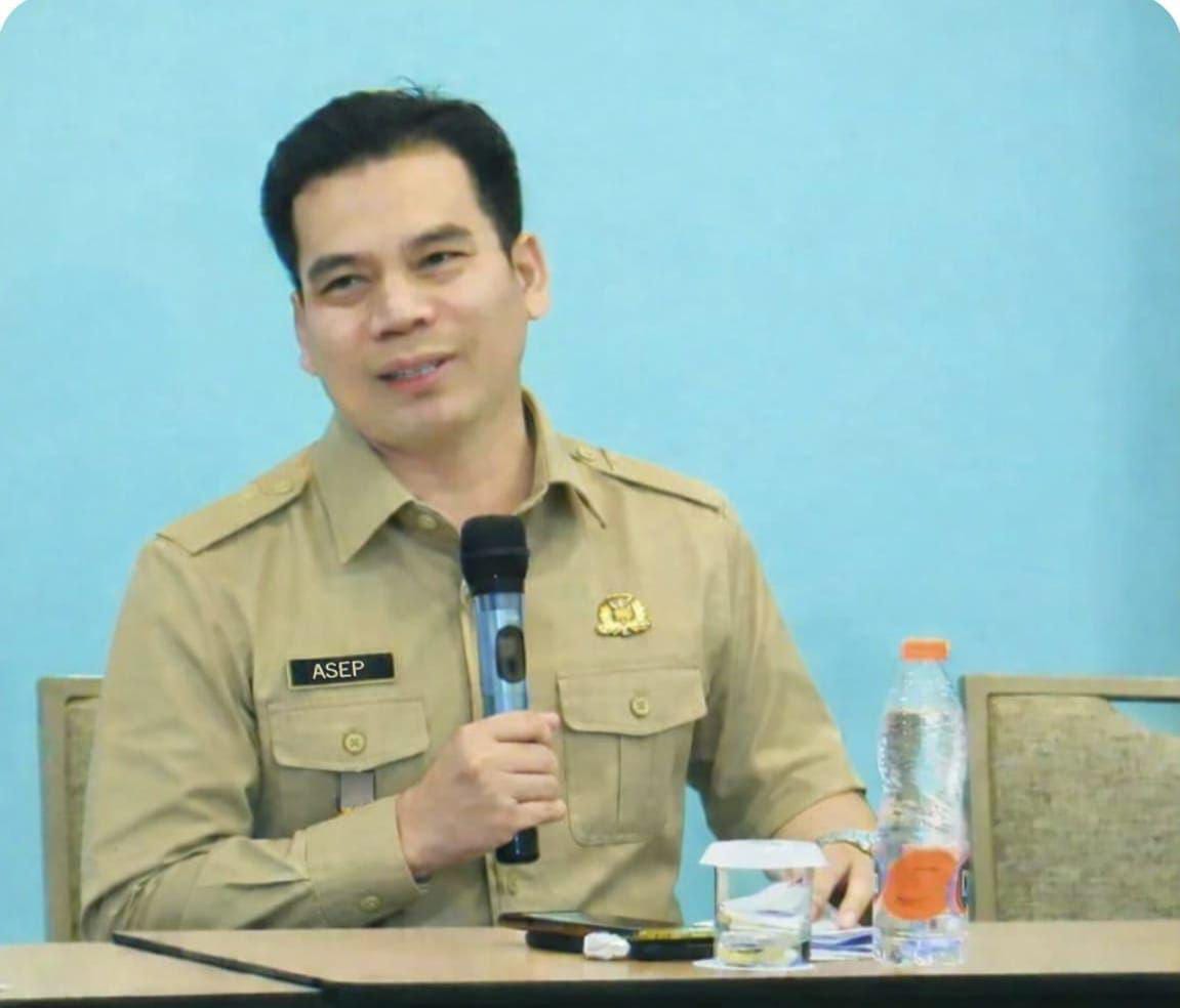 Tb. Asep Nurdin Kepala Diskominfo Kota Tangsel.
