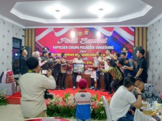 Pisah Sambut Kapolsek Cikupa Berlangsung Khidmat dan Penuh Kekeluargaan