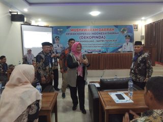 Musda Dekopinda Pandeglang, Nuriah Asda Ekbang Dorong Koperasi Mensejahterakan Anggota