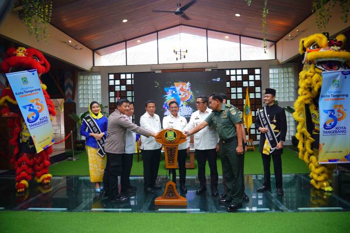 Peluncuran Logo dan Tema HUT ke 33 Kota Tangerang.