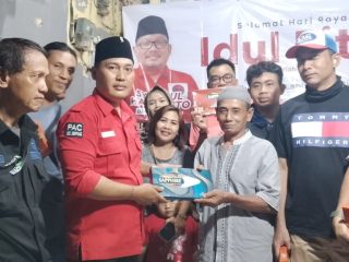 Kegiatan PAC PDIP Serpong Gelar Silaturahmi Ramadhan.
