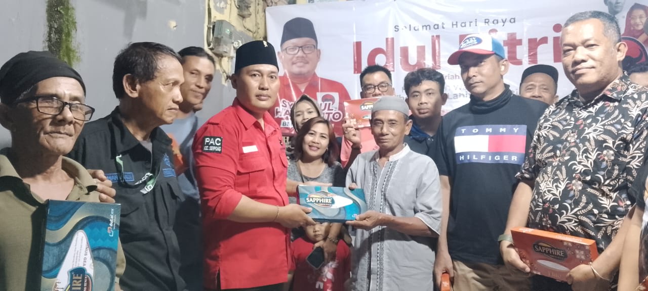 Kegiatan PAC PDIP Serpong Gelar Silaturahmi Ramadhan.