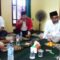 Irvansyah Ketua DPC PDI Perjuangan Kabupaten Tangerang bersama Ulama di Desa Pasanggrahan Solear.