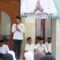 Rano Alfath saat menyampaikan materi sosialisasi empat pilar.