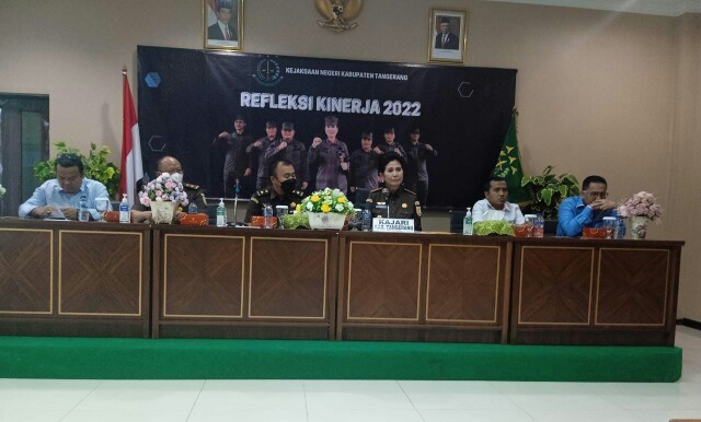 Kejaksaan Kabupaten Tangerang Refleksi Kinerja 2022.