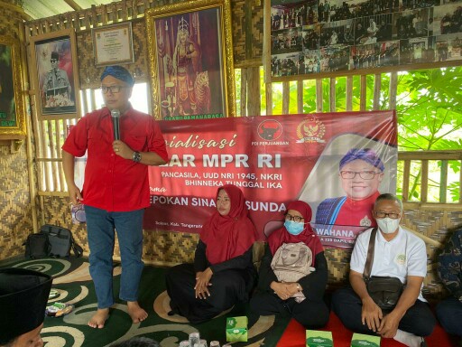 Ananta Wahana Gelar Sosialisasi 4 Pilar MPR RI Bersama Penggiat Seni Debus Tangerang di Padepokan Sinatria Sunda Cisoka