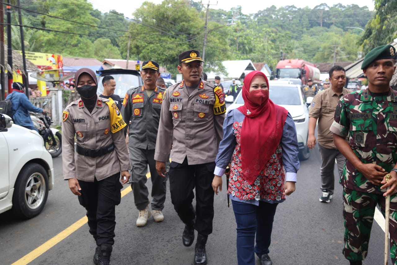 Bupati Irna bersama Forkopimda Pandeglang.