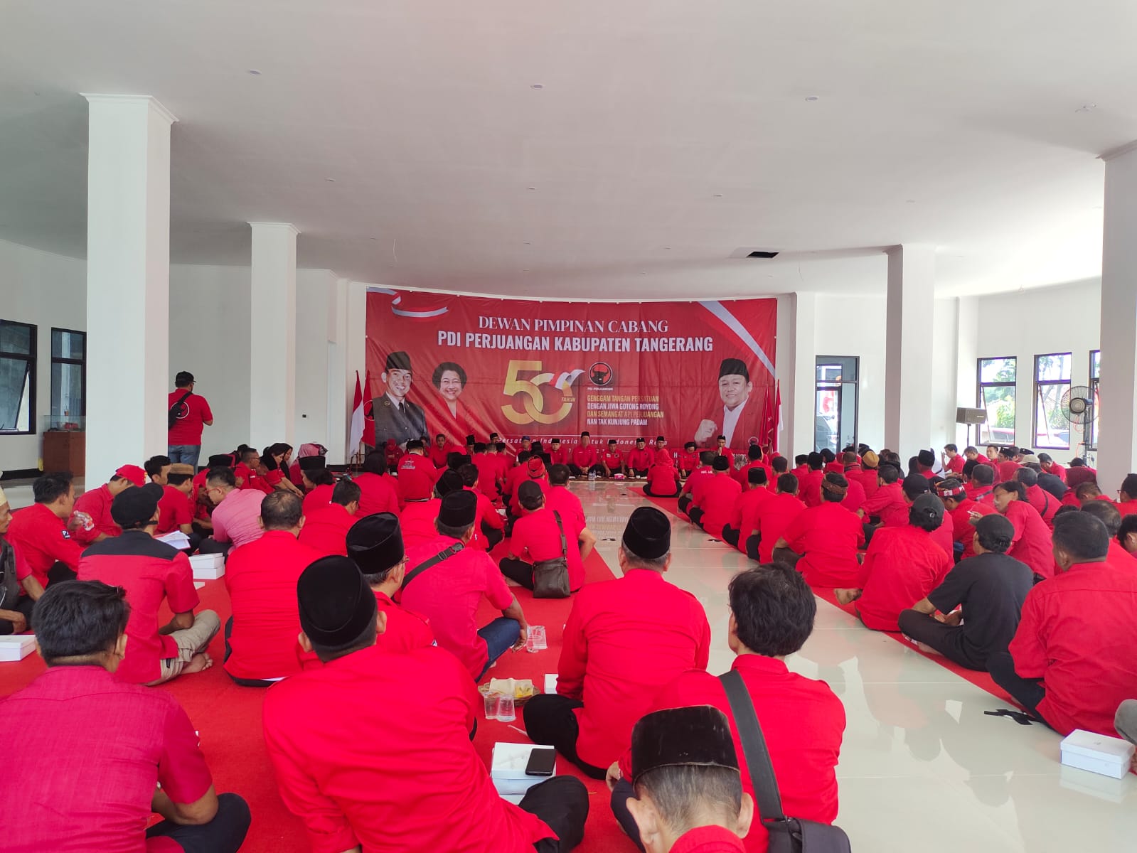 Keluarga Besar PDI Perjuangan Kabupaten Tangerang.