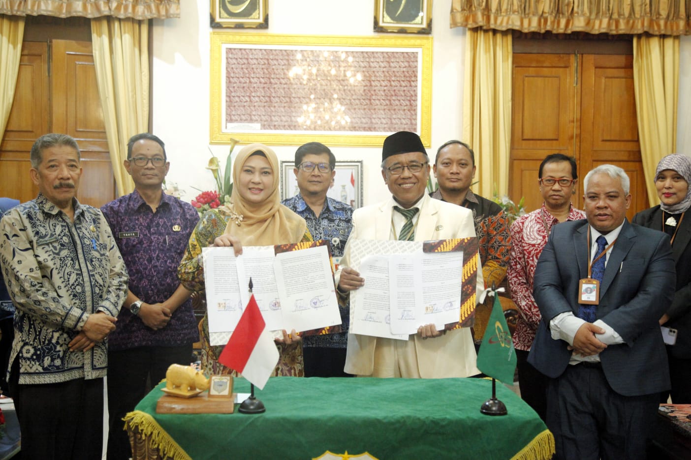 Pemkab Pandeglang Hibahkan Tanah untuk UIN SMH Banten Bangun Gedung praktikum Sains di Cibaliung