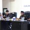 Bupati Tangerang Ahmed Zaki Iskandar saat memimpin rapat koordinasi (Rakor) Forkopimda dalam rangka persiapan jelang bulan suci Ramadhan di GSG Puspemkab Tangerang.