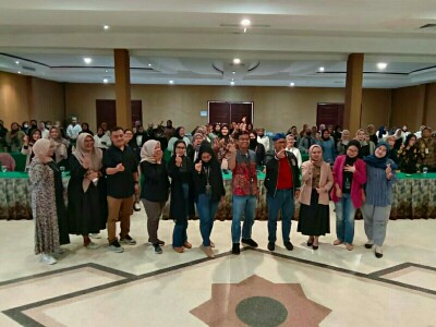 Kegiatan sosialisasi BUMN Sektor Konstruksi “Membangun Negeri, Membangun Masyarakat”, bertempat di Hotel D’Gria, Kota Serang, Banten.