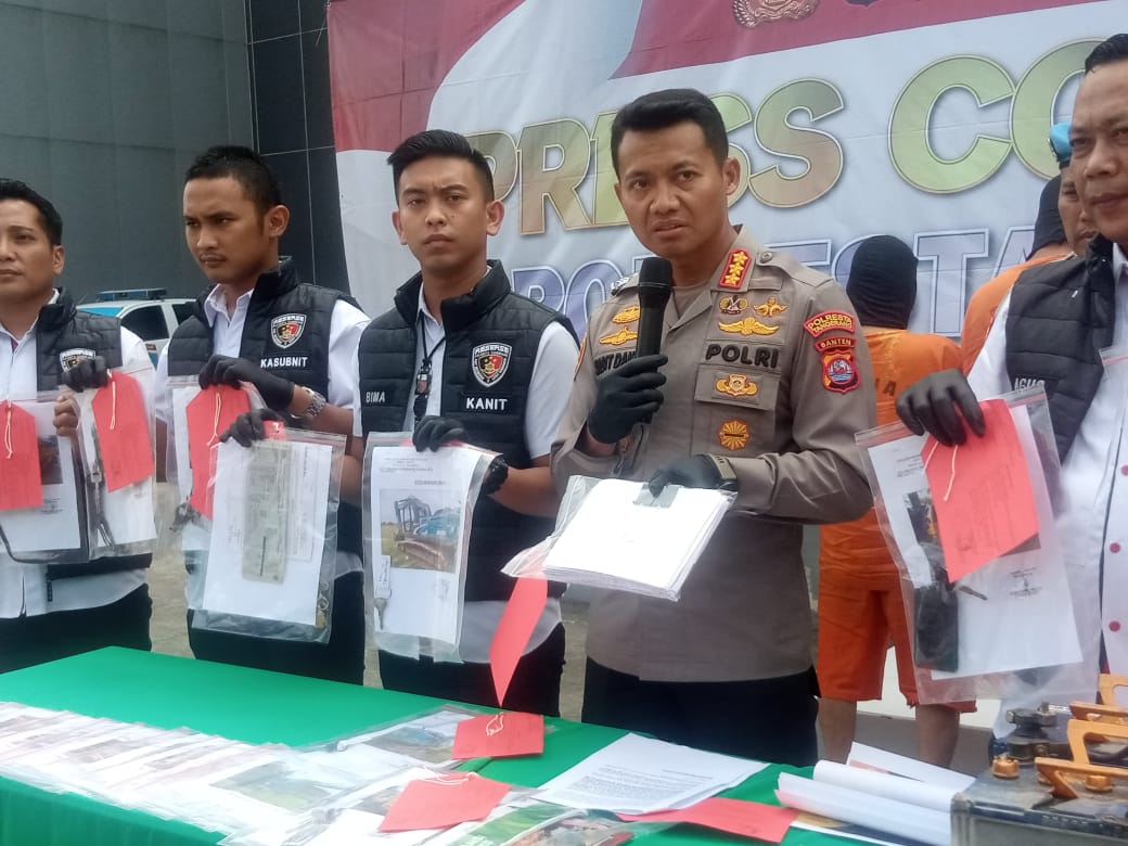 Kapolres Tangerang, Polda Banten, Kombes Sigit Dany Setiyono.