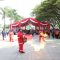 Peringatan Hari Ulang Tahun (HUT) Damkar dan Penyelamatan tingkat Kabupaten Serang di Kawasan Modern Cikande.