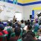 Dewan Muhammad Rizal saat menyampaikan materi sosialisasi kepada masyarakat.
