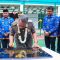 Wali Kota Benyamin Davnie saat meresmikan pembangunan gedung sekolah SDN Paku Alam 1.