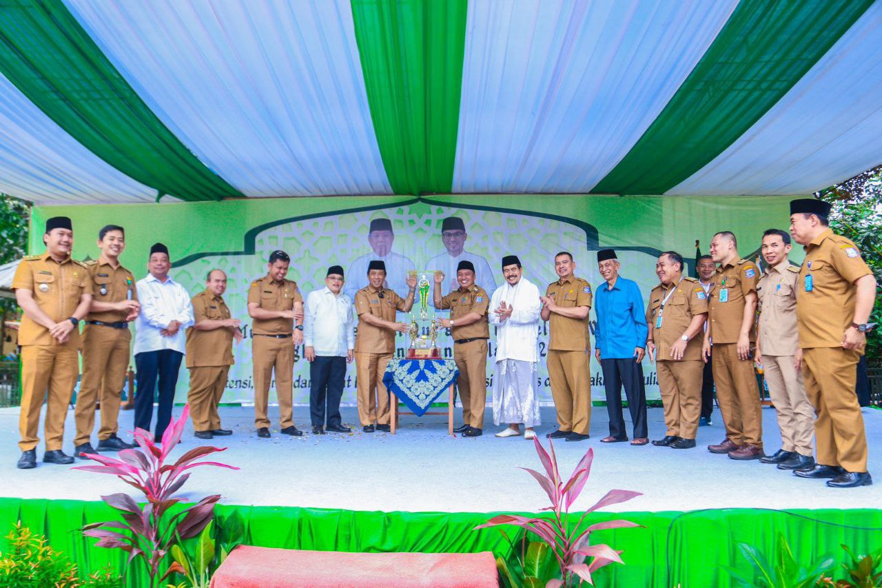 Kecamatan Pondok Aren Juara Musabaqoh Tilawatil Quran (MTQ) ke-VII Tingkat Pelajar Kota Tangerang Selatan.