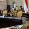 Sekda Provinsi Banten Virgojanti (ditengah).