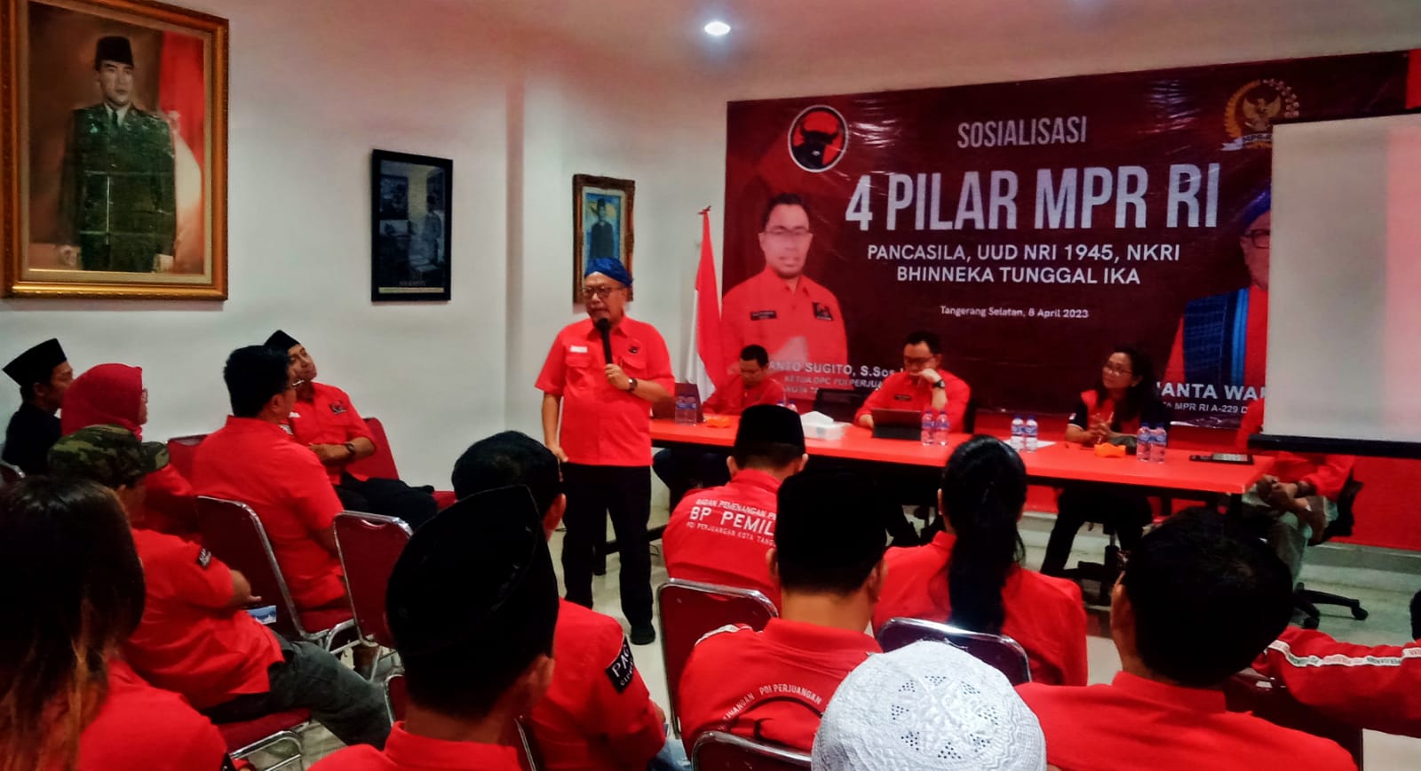 Sosialisasi 4 Pilar MPR RI di Tangsel, Ananta Wahana Paparkan Sejarah Lahir Pancasila