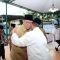 Benyamin Davnie saat di sambut Tokoh masyarakat.